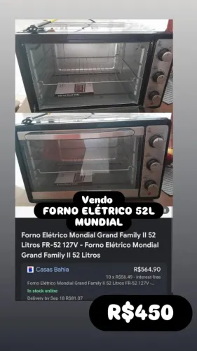 forno elétrico