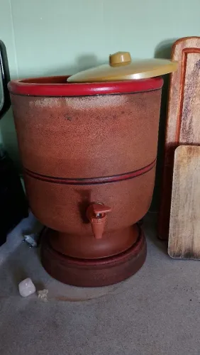 Parte de baixo de filtro de barro 8 litros (16 litros total)