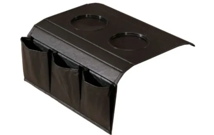 Porta copo e controle remoto 