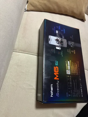 estabilizador gimbal Hohem iSteady M6 Kit. Usado apenas uma vez!