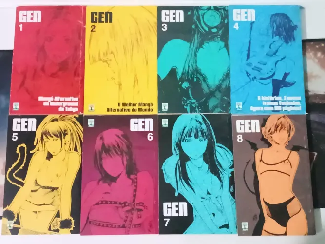 Gen mangá Underground Alternativo (coleção completa)