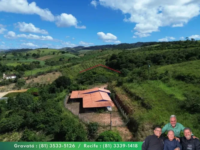 SÍTIO COMPLETO EM AMARAJI 14,4 HECTARES | MORADIA, PRODUÇÃO E TURISMO RURAL