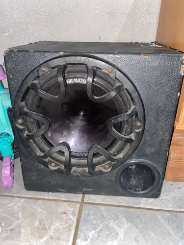 Caixa de som sub fone de 10 bravox