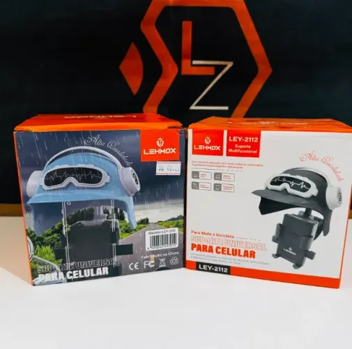 Suporte de Celular para Moto ou bike - modelo Capacete