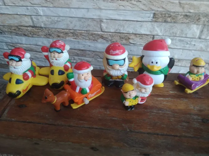 Enfeite Natal Bauducco(lote com 7) - LEIA