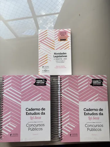 Caderno de estudos Lei Seca