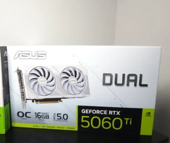 RTX 5060 Ti 16GB ASUS Dual OC WHITE 