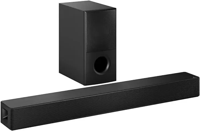 Soundbar LG 600W RMS SH5A Conexão Bluetooth 4.1 Canais AI Sound Pro Sem fios Conexões Múlt