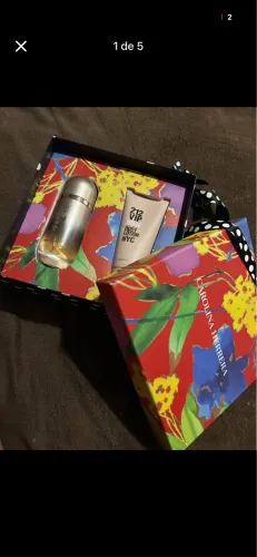 Kit 212 vip rosé perfume e loção corporal