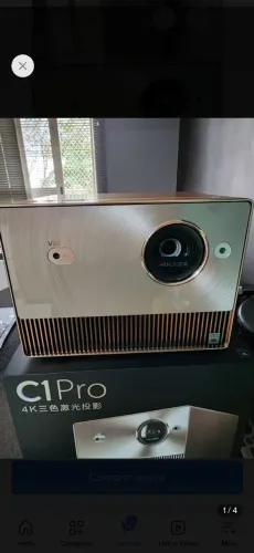 Projetor 4k Hisense C1 pro Vidda
