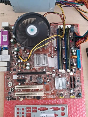 Kit Placa Mãe Itautec St 4160 Processador Core 2 Duo E7400 (usada)