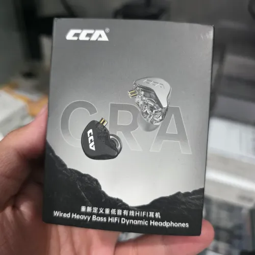 Fone de Ouvido intra-auricular/ Retorno de Palco CCA CRA *Novo- Headphone, Headset, P2 3,5