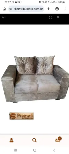 Sofa Bela 2 TEMOS também Sofá 2/3 CONJUNTO COMPLETO APENAS R$ 720,00
