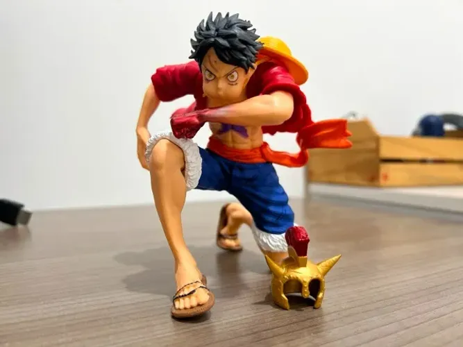 action figure boneco luffy