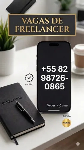TRABALHE DE CASA: VAGAS FREELANCE (INÍCIO IMEDIATO)
