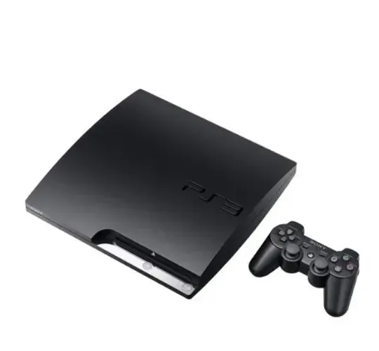 Sony Playstation 3 Slim Ps3 Play 3 500gb e 02 Controles Cor Preto (Destravado)