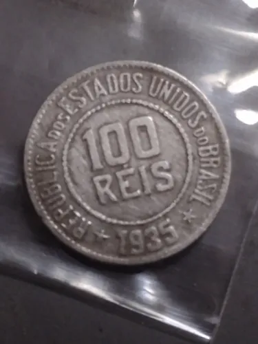 Moedas de 100 reis de 1935