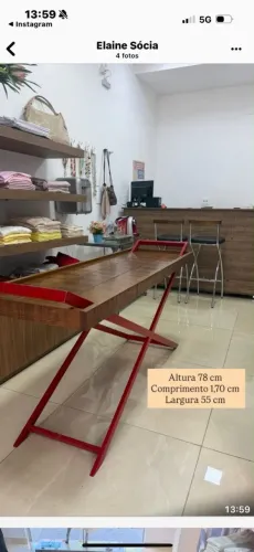 Mesa para loja