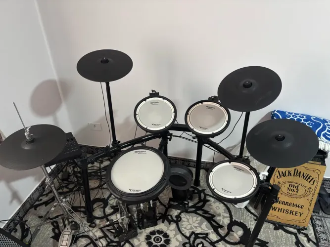 Roland Td17kvx2 Bateria Eletrônica V-drums Com Rack (Usado)