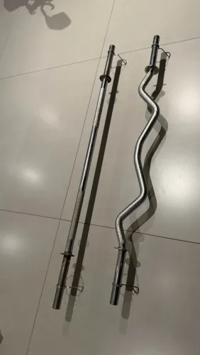 Barras para musculação 