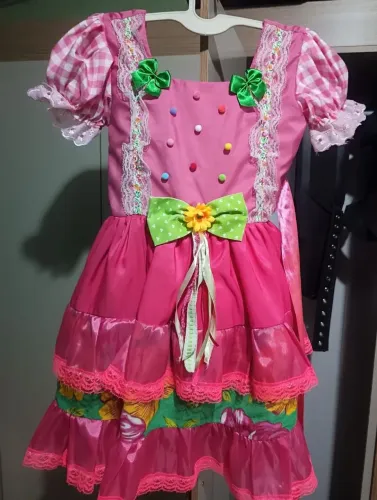 Vestido festa junina infantil