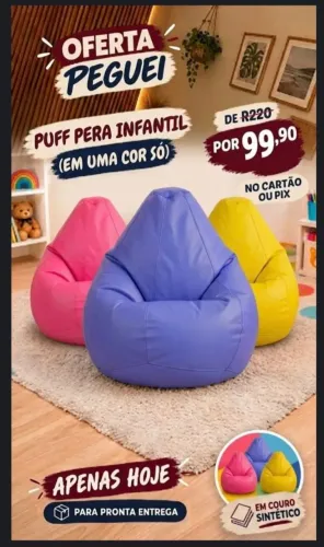 Puff Kids criança infantil