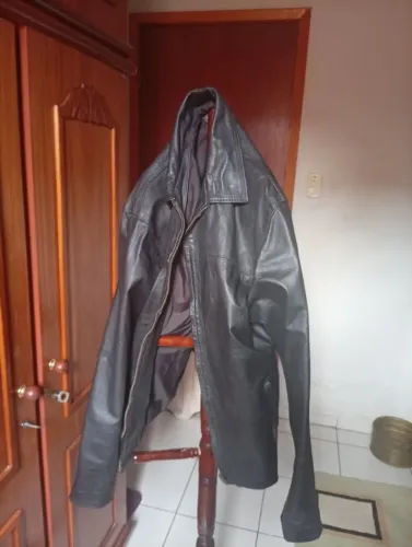 Jaqueta de couro
