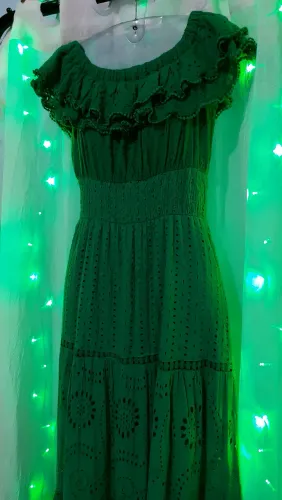 VESTIDO LONGO LAISE VERDE