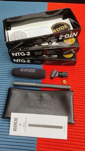 Microfone RØDE NTG-2 ? praticamente novo - na caixa