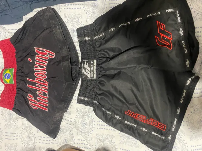 Vendo shorts de muay thai com bandagem