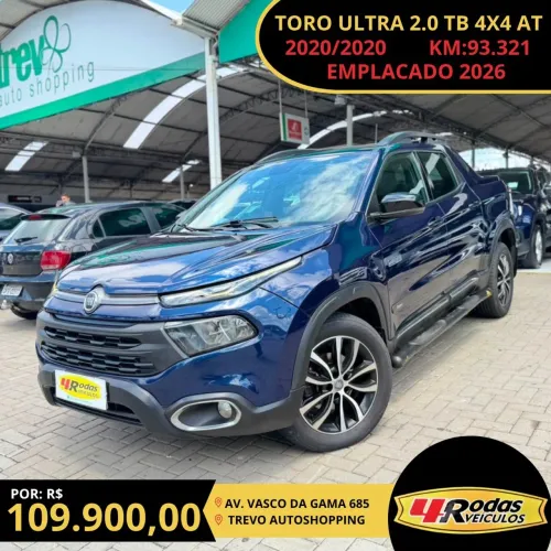 Fiat Toro Ultra 2.0 16V 4X4 Diesel AUT 2020