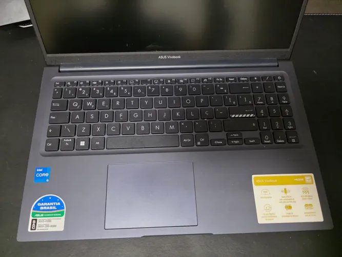 ASUS Vivobook 15 i5 12ª Geração SSD 256GB - Pouco Uso - Defeito no Slot RAM