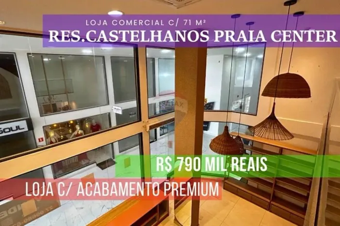 Loja à Venda Praia dos Castelhanos Anchieta - ES