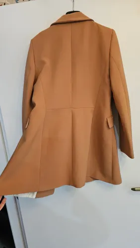 Blazer zara caramelo