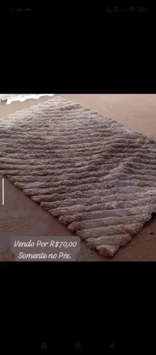 Tapete Peludo em 3D(PAGAMENTO SOMENTE NO PIX)