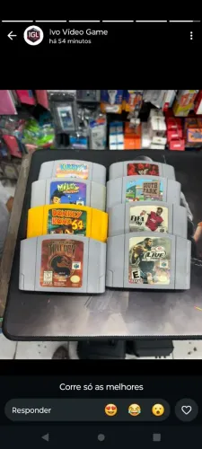Cartuchos Nintendo 64