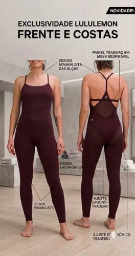 Macacão Lululemon Academia