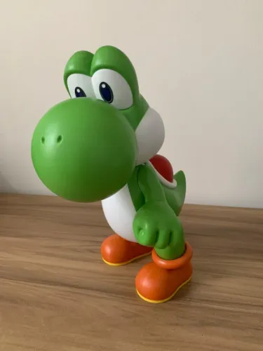 YOSHI GIGANTE ARTICULADO (TAITO) ? IMPORTADO DO JAPÃO 30 cm