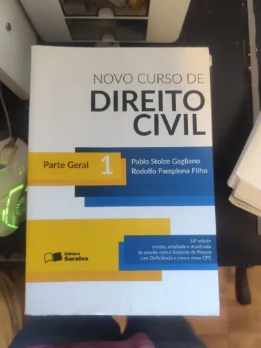LIVRO CURSO DE DIREITO CIVIL PARTE GERAL