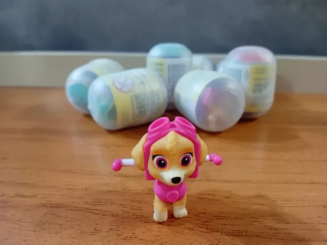 Patrulha canina kinder ovo - complete a sua coleção- valor unitário 