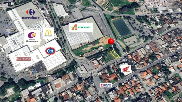Terreno Estratégico 580m² em Piedade/Prazeres na Rua Arão Lins - Alta Visibilidade