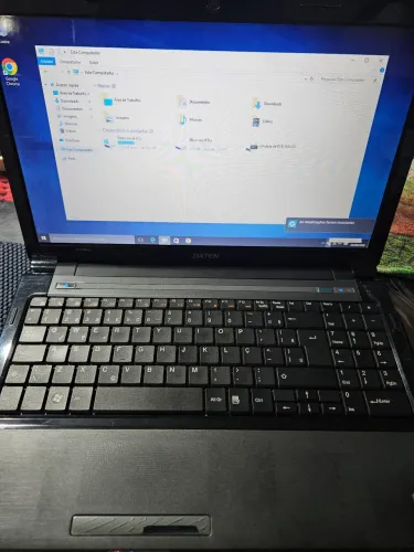 Notebook Intel i5 6gb tela grande 