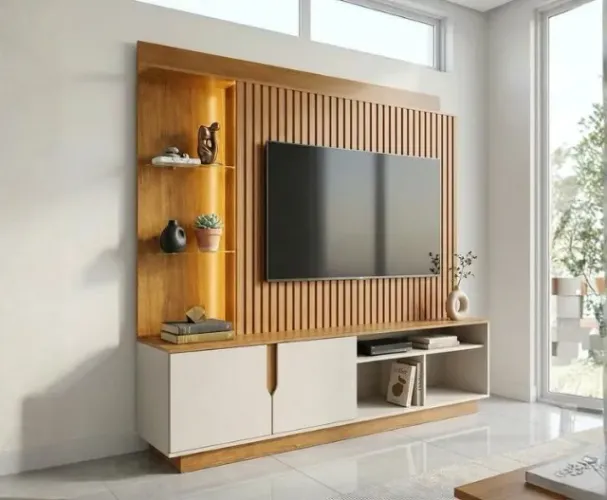 Home P/TVs Até 60 Polegadas C/LED 1.82M. Produto Novo Direto de Fábrica P/Sua Casa.