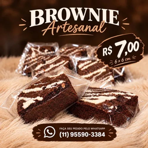 Brownie artesanal