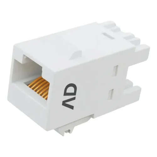 Keystone RJ45 Cat6 Jack UTP 180 Adconnect AD-10357 Frete Grátis