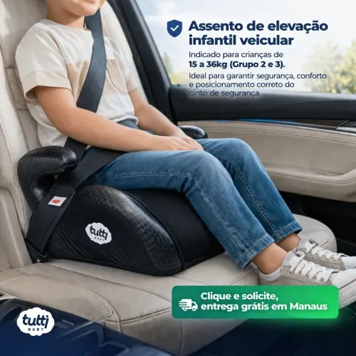 Assento de Elevação Infantil Tutti Baby - Entrega Grátis