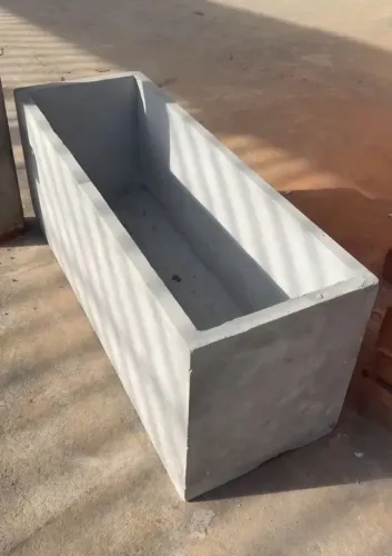 Vaso de cimento para plantas