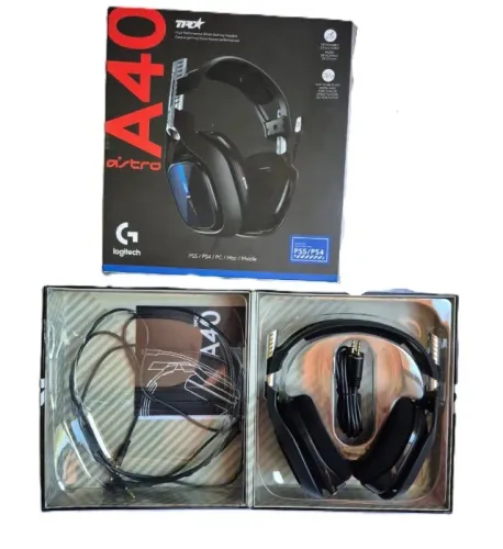 Astro A40 Tr Headset Game Fone Gaming Para Ps5, Ps4 Pc E Mac