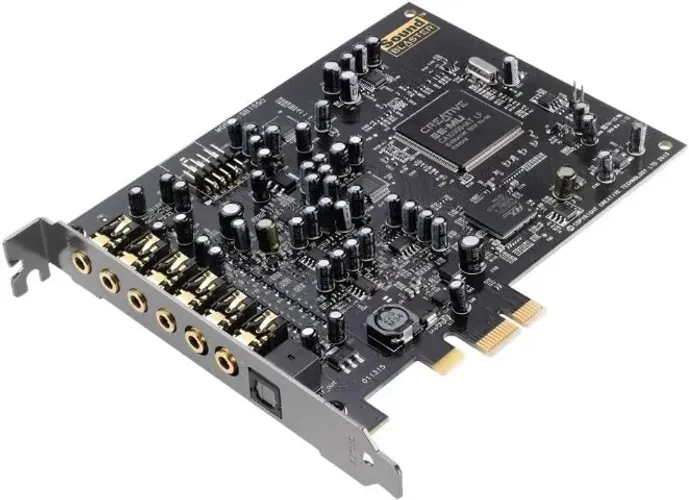 PLACA DE SOM GAMER PCI-E EXPRESS SOUND BLASTER AUDIGY RX