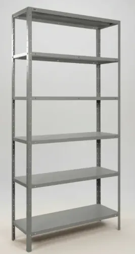 Estante De Aço 6 Prateleiras 190x90cmx27cm - Sem Pintura